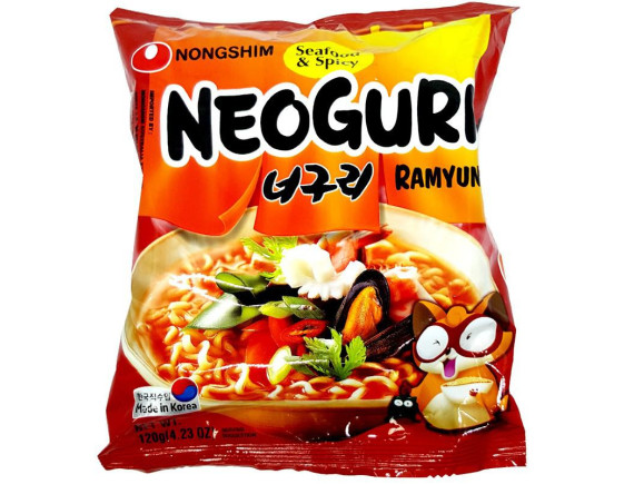 Mì Neoguri Seafood & Spicy 120G