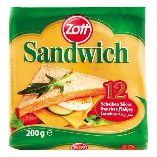 Phô Mai Lát Zott Sandwich Gói 200G