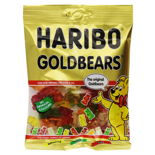 Kẹo Dẻo Haribo Goldbears Gói 80G