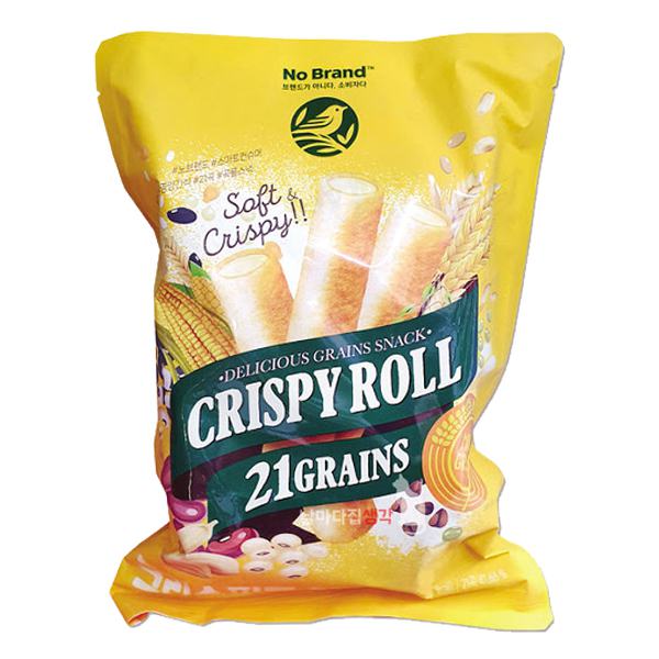 Bánh Ngũ Cốc Crispy Roll 21 Loại Hạt No Brand Gói 220G