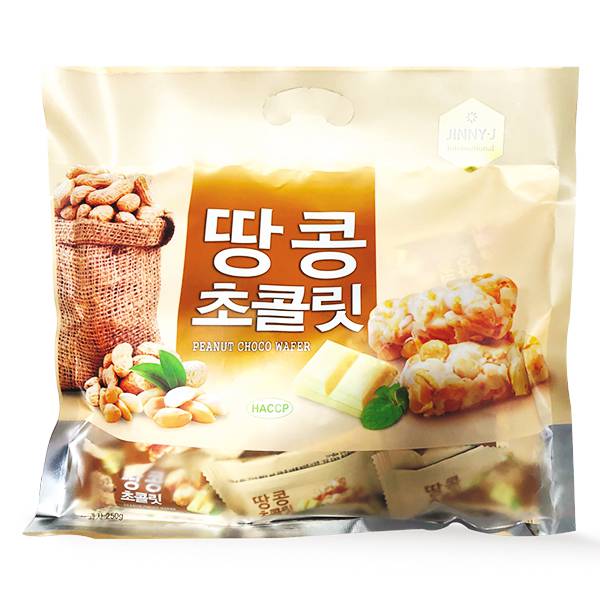Bánh Xốp Lúa Mạch Đậu Phộng Jinny-J 230G