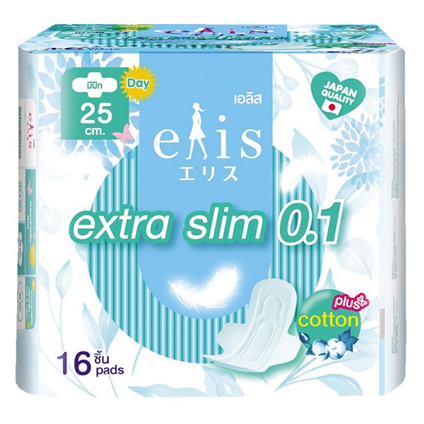 Băng Vệ Sinh Elis Extra Slim 25Cm 16 Miếng