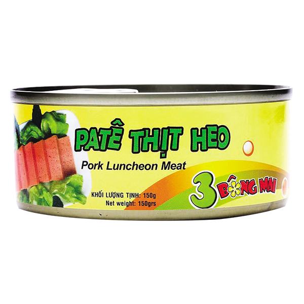 Pate Thịt Heo Ba Bông Mai 150G