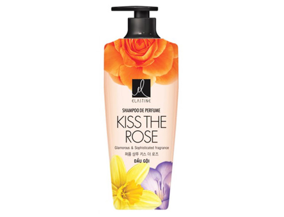 Dầu Gội Elastine Kiss The Rose 600 Ml
