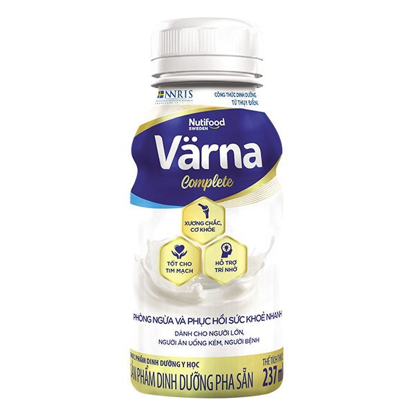Sữa Uống Dinh Dưỡng Diabetes Care Varna Complete Chai 237Ml