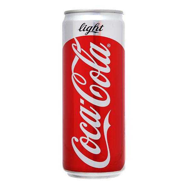 Nước Ngọt Coca Light Sleek Lon 320Ml