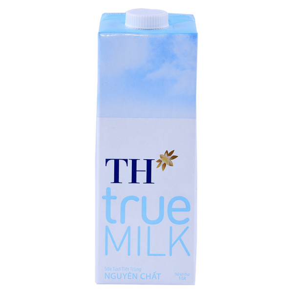 Sữa Tươi Tiệt Trùng TH True Milk Nguyên Chất Hộp Giấy 1L
