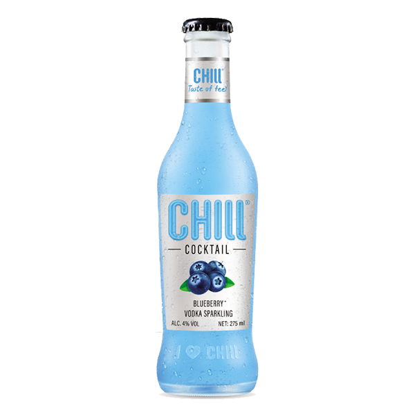 Nước Trái Cây Lên Men Chill Cocktail Blueberry Chai 275Ml