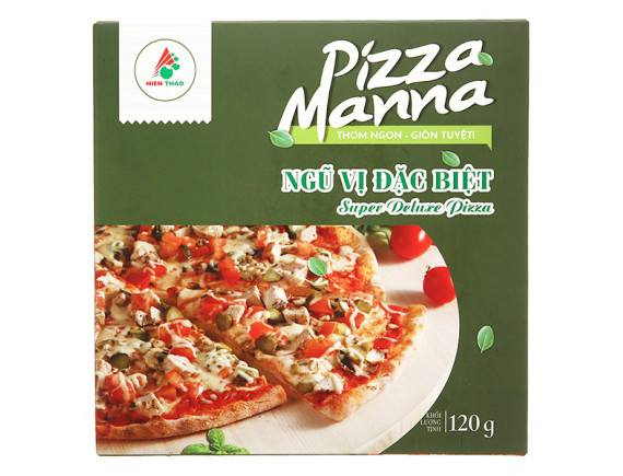Bánh Pizza Manna Ngũ Vị Đặc Biệt 120G